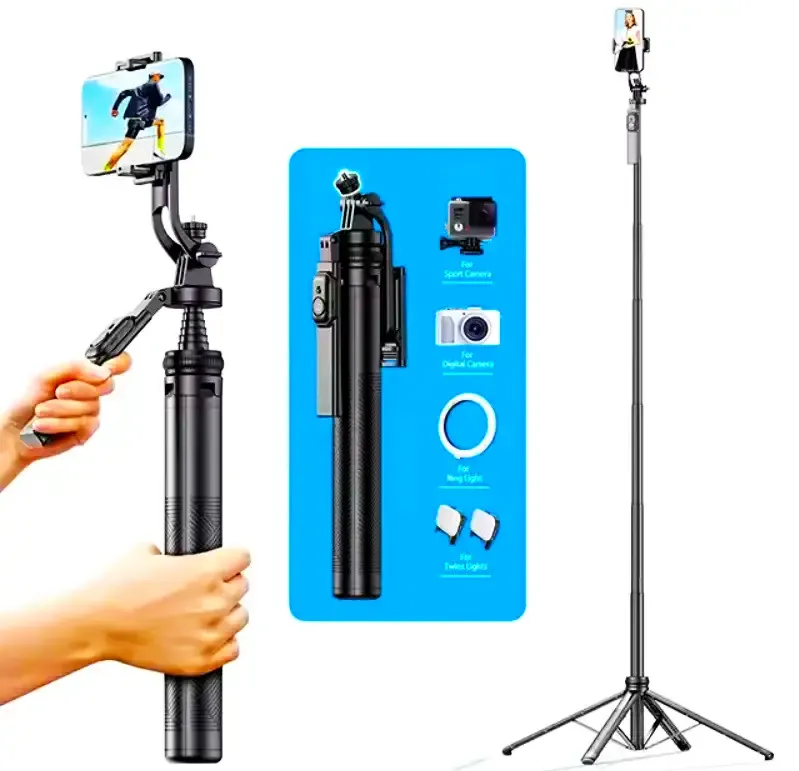Штатив для телефону тринога С18 Selfie stick AND HA-72