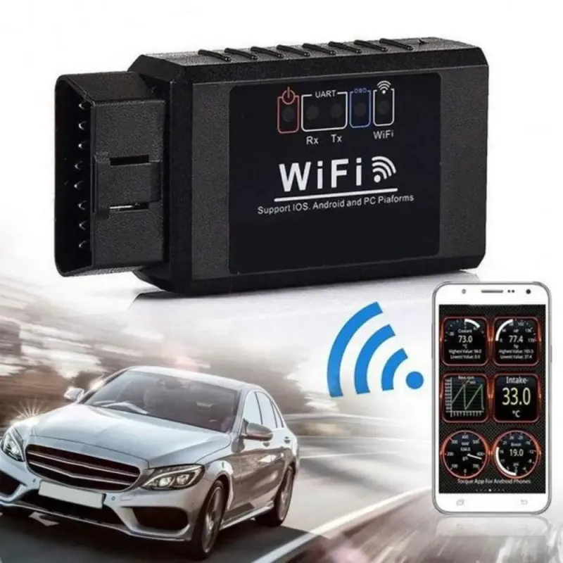 Сканер для діагностики автомобіля OBD2 ELM327 WI-FI