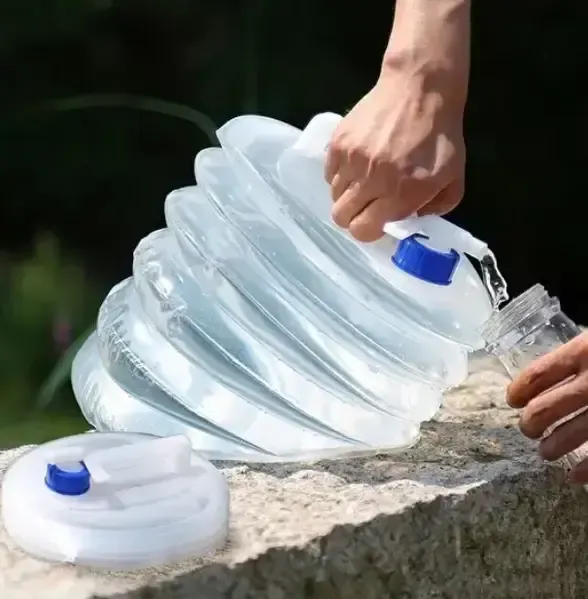 Складана каністра для води та харчових рідин 10л