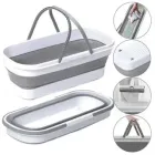 Складаний кошик для прання білизни портативний пластиковий раковин, що миється LY-630