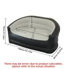 Складаний диван для відпочинку, Портативне ліжко з підлокітниками ПВХ матеріал XL-1134