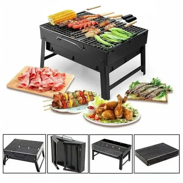 Складаний мангал гриль, барбекю 35 x 27 x 20 см