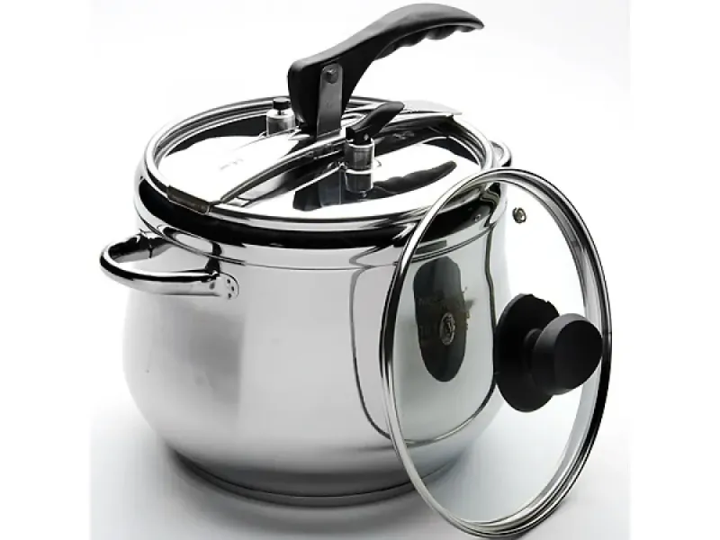 Скороварка із нержавіючої сталі на 9 л Bergner