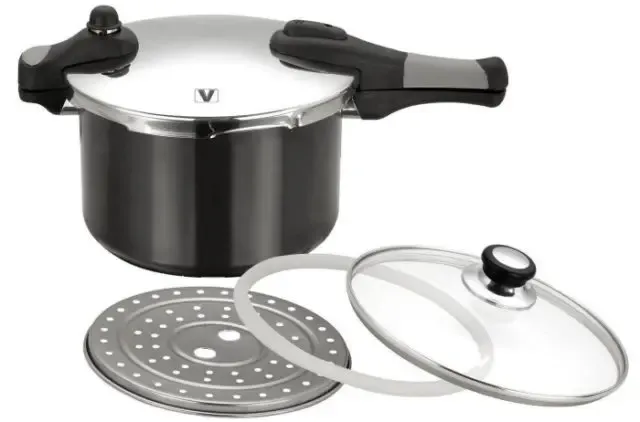 Скороварка із нержавіючої сталі на 9 л Bergner