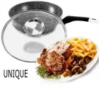 Сковорода глибока з кришкою UNIQUE UN-5171 24 см