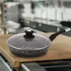 Сковорода з кришкою UNIQUE UN-5118 30 см