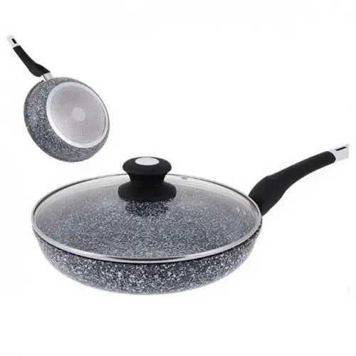 Сковорода з кришкою UNIQUE UN-5118 30 см