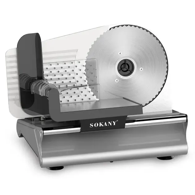 Слайсер Sokany SK-446 із нержавіючої сталі Сірий