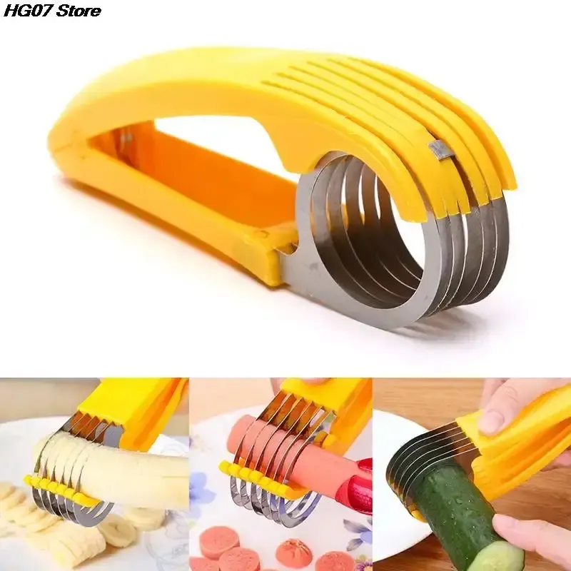 Слайсер подрібнювач бананів різак для фруктів