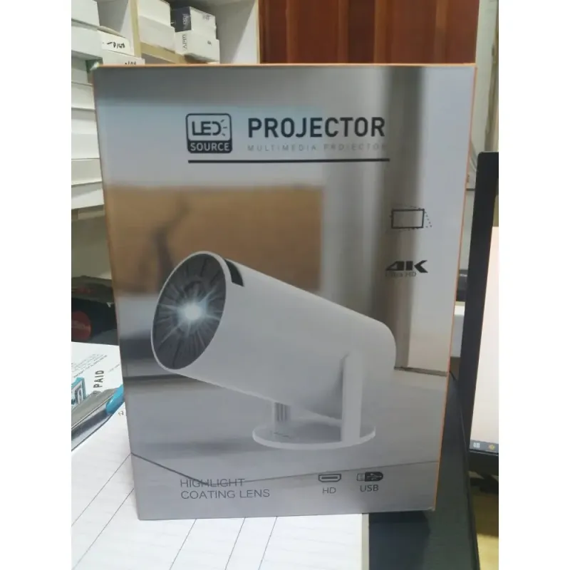 Смарт Проектор MAGCUBIC HY300 4K Android 11 HD BT5.0 Dual Wi-Fi Домашній кінотеатр