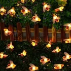 Сонячна гірлянда "Бджілки" 30 ламп 4,5 м, теплий-білий