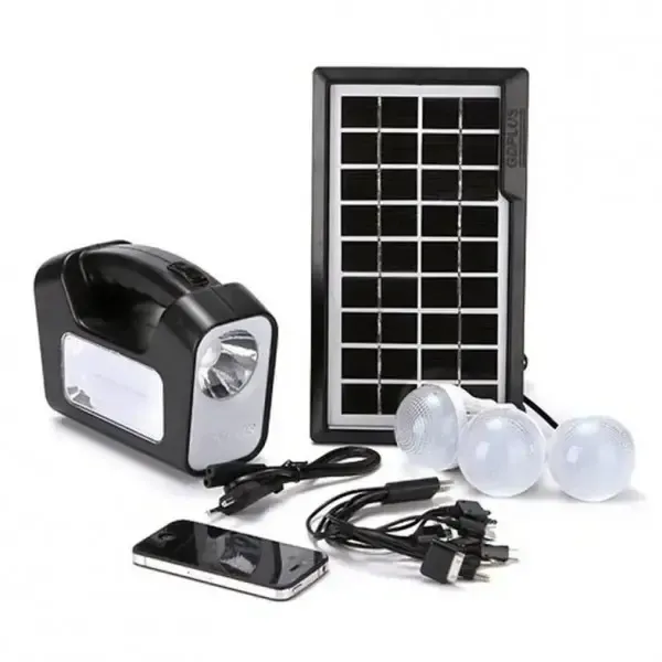 Сонячна станція GDLite GD3 / Power Bank повір банк / Сонячна зарядка для телефону