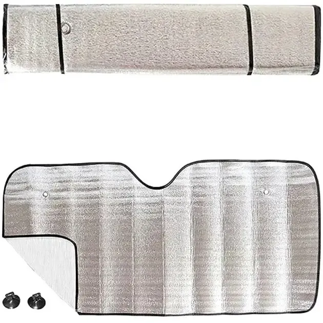 Сонцезахисна шторка на лобове скло 140*70 см