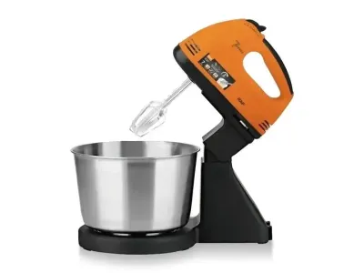 Стаціонарний ручний міксер  для кухні з металевою чашею RAF R6637 2 л 250W