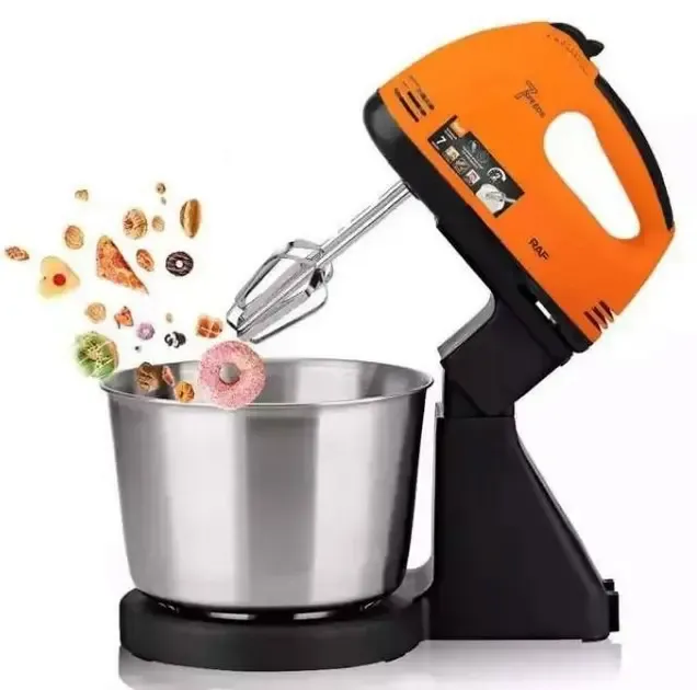 Стаціонарний міксер ручний на кухню DOMOTEC R6637O 2 літри 250W