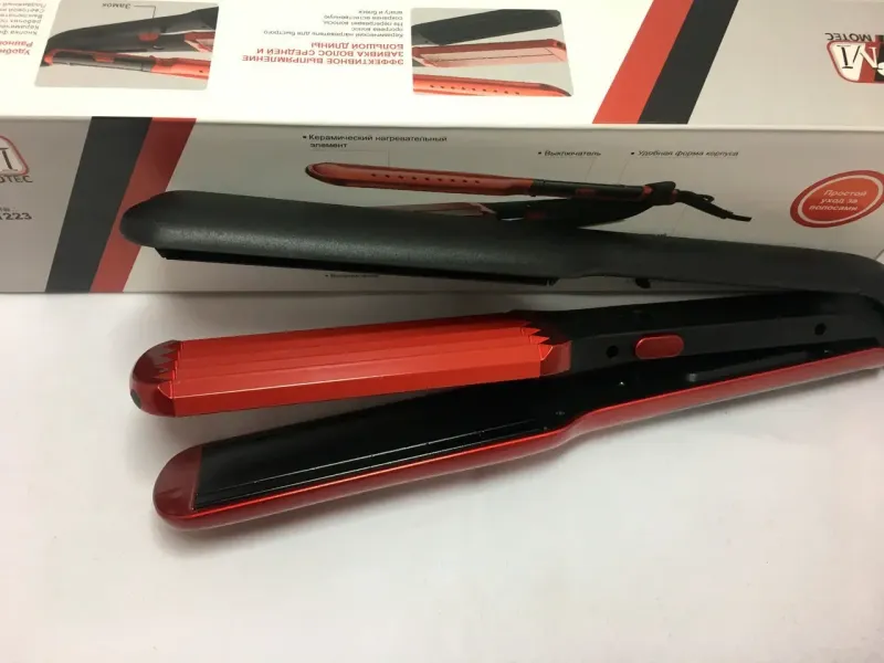 Стайлер 2 в 1 Promotec PM 1223 праска гофре для укладання