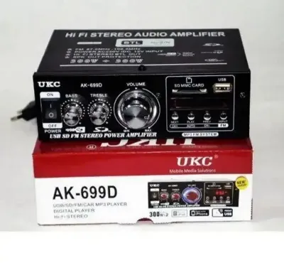 Стерео підсилювач UKC AK-699D з USB, SD, FM