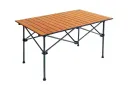 Стіл складний STD-09 120х550х630см в чохлі, туристичний, для риболовлі коричневий