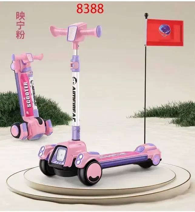 Стильний дитячий самокат ZK-8388