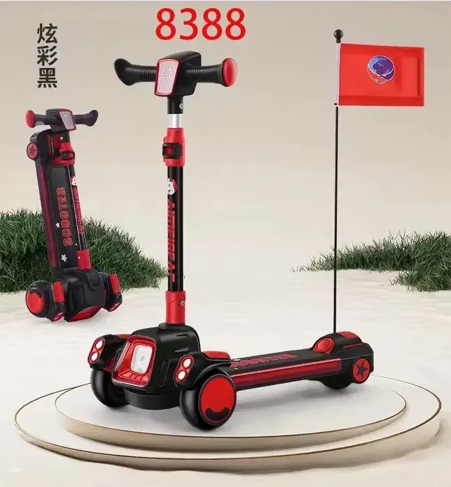 Стильний дитячий самокат ZK-8388