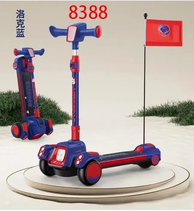 Стильний дитячий самокат ZK-8388