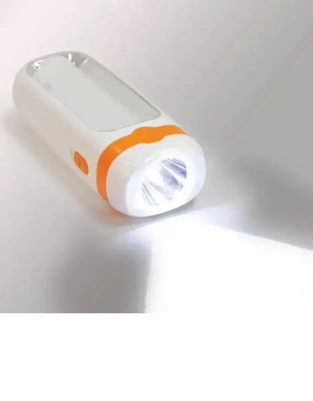 Стильний ліхтар-лампа 2в1 акумуляторний 1200mAh, з бічним світлом, FA-7677 / Потужний переносний ліхтарик