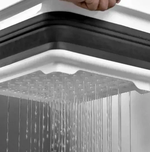 Сушка силіконова для посуду Benson BN-090 складна кухонна сушарка для посуду Бенсон, Бенсон