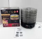 Сушарка для овочів та фруктів Zepline ZP-029 сушарка дегідрататор 800 Вт Чорна