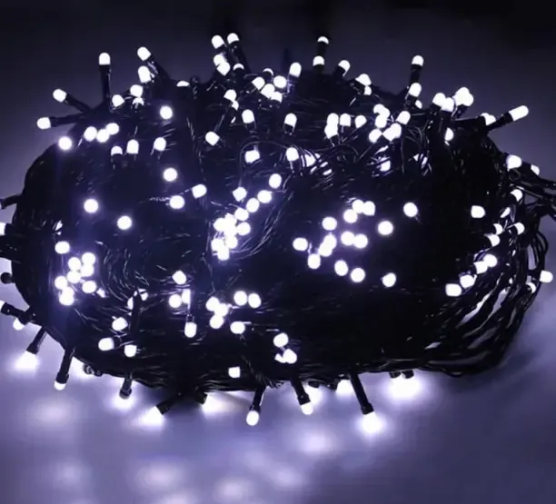 Світлодіодна Гірлянда нитка 501 led RGB різнокольорова (чорний провід)