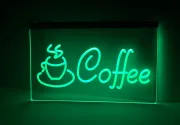 Світлодіодна вивіска Кава Cofe