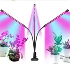 Світлодіодна фітолампа Grow Light для вирощування рослин, розсади Повний спектр 3 голови