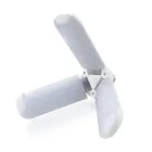 Світлодіодна лампа Fan Blade Led 45W E27 потрійна у формі вентилятора