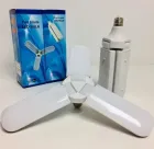 Світлодіодна лампа Fan Blade Led 45W E27 потрійна у формі вентилятора