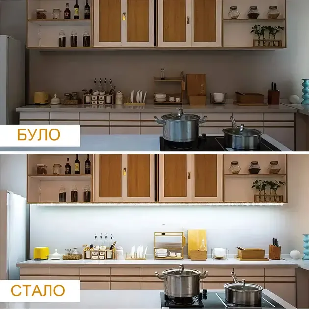 Світлодіодна LED SMD 3528 стрічка 5 вольт для повербанка USB світильник від Power Bank 5 м