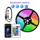 Світлодіодна стрічка LED RGB USB APP SF-20, самоклеюча, 5 м, з пультом ДУ, на 300 діодів