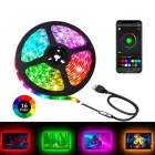 Світлодіодна стрічка LED RGB USB APP SF-20, самоклеюча, 5 м, з пультом ДУ, на 300 діодів