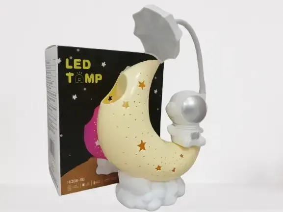 Світлодіодна настільна лампа, органайзер для ручок Moon