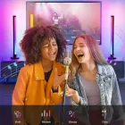 Світлодіодні панелі 44см 2шт RGB з APP Smart від USB та пультом