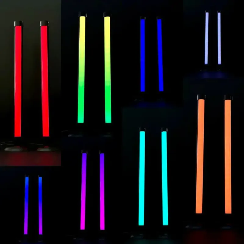 Світлодіодні панелі 44см 2шт RGB з APP Smart від USB та пультом