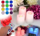 Світлодіодні свічки з пультом керування Luma Candles Люма Кендлес (electronic candle)