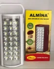 Ліхтар переносний світлодіодний з повербанком ALFARID (Almina) , вбудований акумулятор DL-2424 30000 MAH, 24 LED, ЗУ 220V