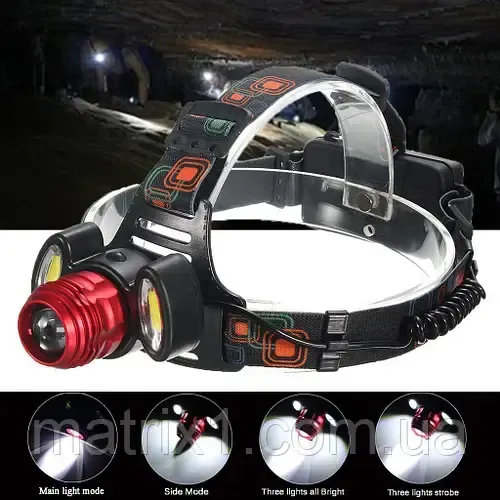 Світлодіодний ліхтар налобний X-Balog BL-C862 XML T6