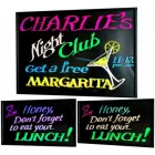 Борд, що світиться, LED дошка FLUORECENT BOARD 40*60 c фломастером і серветкою