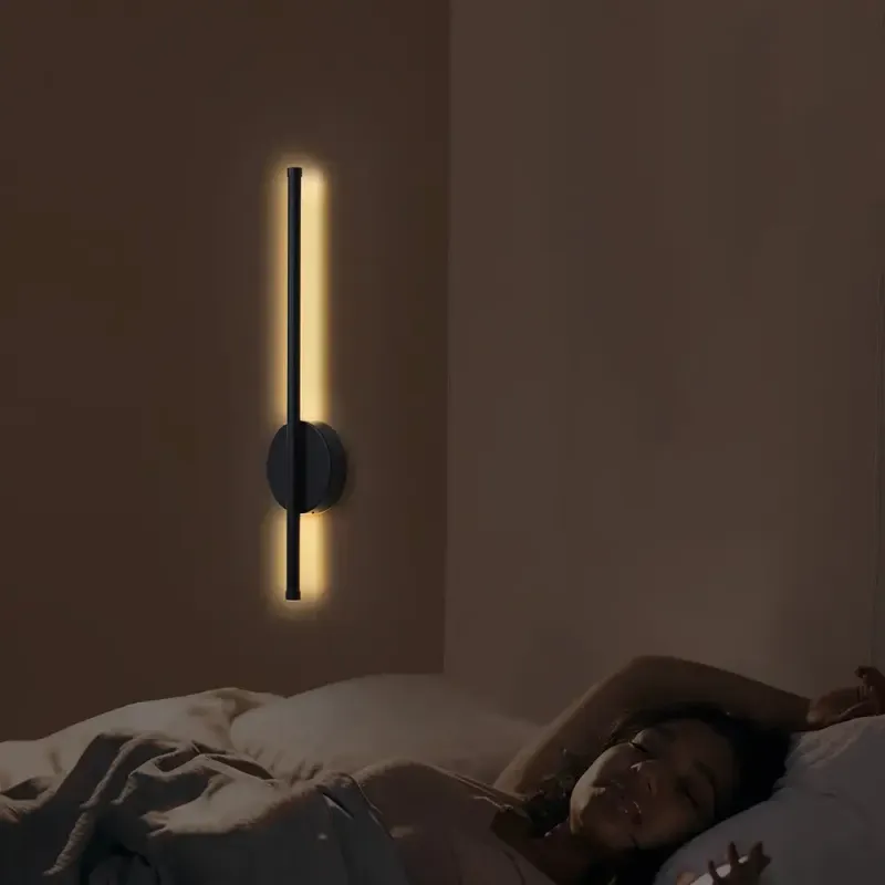 Світильник настінний 60 см Strip light HA-125 Чорний