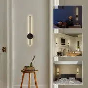 Світильник настінний 60 см Strip light HA-125 Чорний