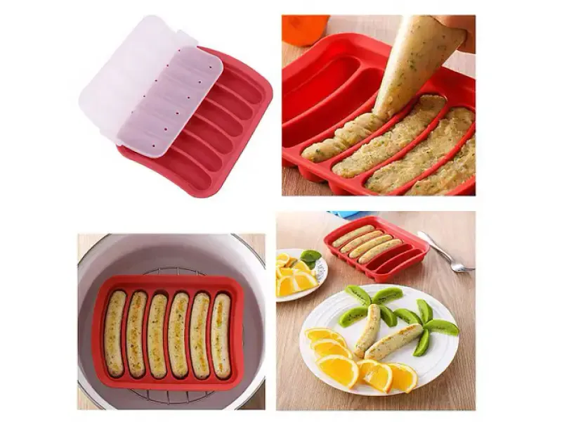 Силіконова форма для сосисок ручної роботи Silicone Sausage Maker
