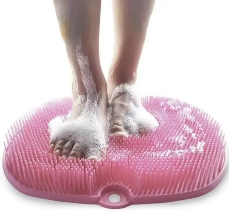 Силіконова щітка для душу Чистюля LY-379