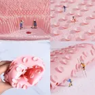 Силіконова щітка для душу Чистюля LY-379