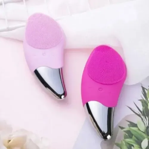 Силіконова щітка-масажер для обличчя Sonic Facial Brush