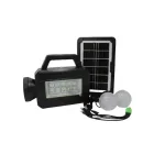 Система автономного освітлення та зарядки з трьома лампочками та POWER BANK CC027